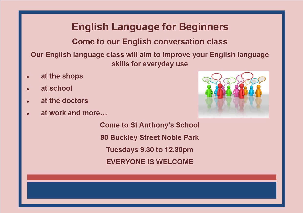 Adult English Classes